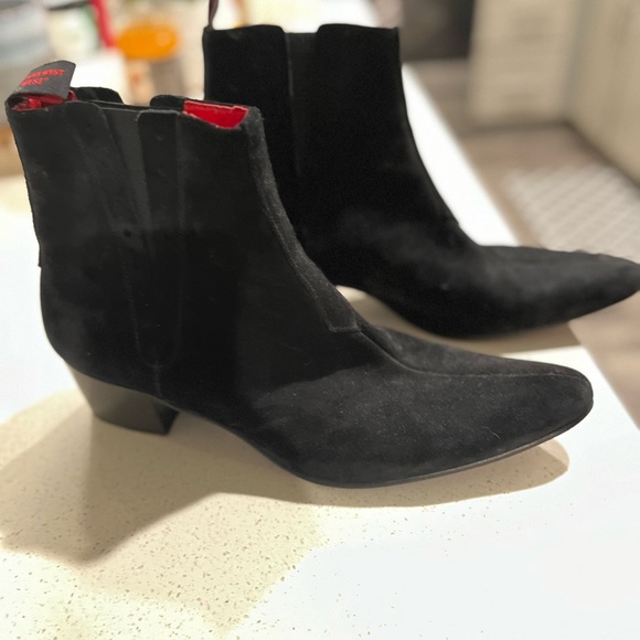 Jeffrey West Muse Boots in Black Suede, Men's size 12 - Picture 4 of 13